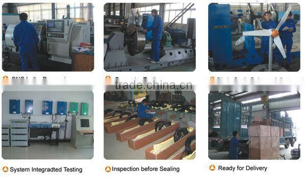 300kW 500kW wind farm plant by 100KW wind turbine generator set