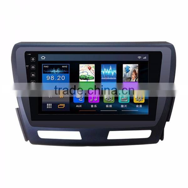 10.2 inch quad core android car multimedia entertainment audio system for FOR SENOVA X65 with gps,radio,bt,wifi internet