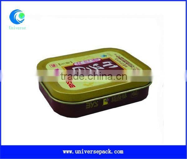 Export Iron Box Personalized Printed Sale Customized Boxes Metal