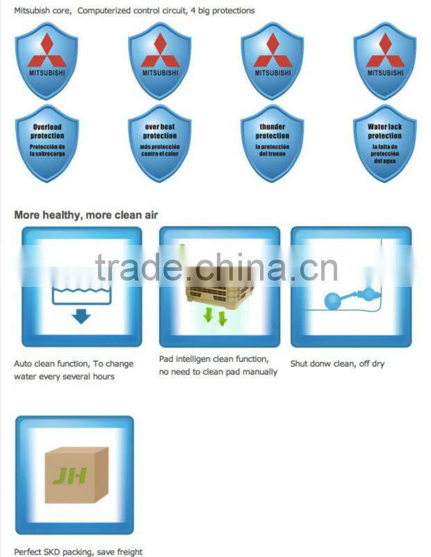 Hot-sell freeze air roof water air coolers