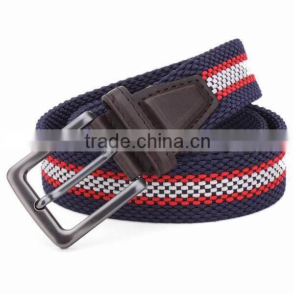 2014Fashion Braided Belt rayon yarn knitted belt