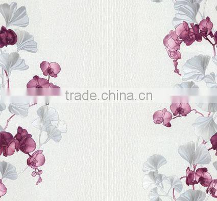 Flower pattern Chinese style wall paper for decoration