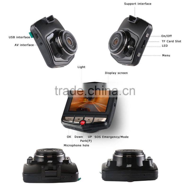 2.4 inch Mini DVR driving recorder 1080p gps car dvr, dash cam
