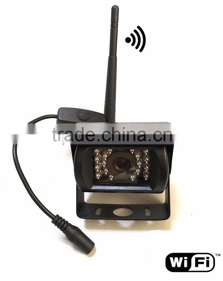one second startup wifi reverse camera wireless camera monitor for truck with no interference