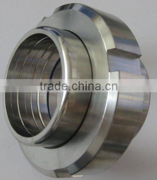 sanitary stainless steel pipe fitting union