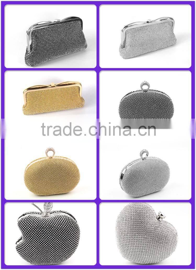 Diamond pearl women wallet ladies' evening bag from China