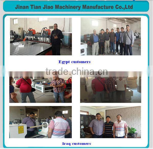 Advertising machine cnc router with T-slot table