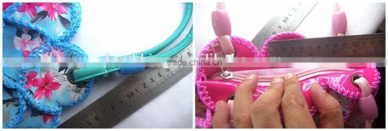 2016 fashion trends ladies bags ladies handbag cowhells material crochet technic best quality