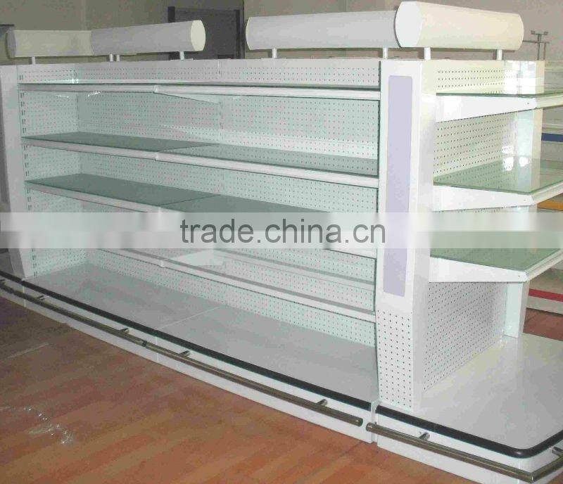 retail supermarket wash shelf