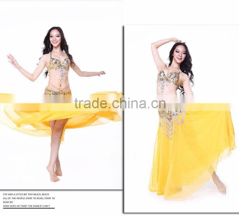 Chiffon Expansion Beautiful Wholesale Comfortable Belly Dance Skirt(2120)