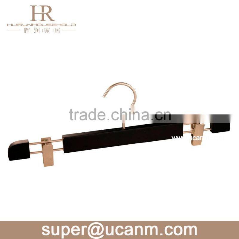 HRW-UT42GB fashion wooden clothes pants hangers