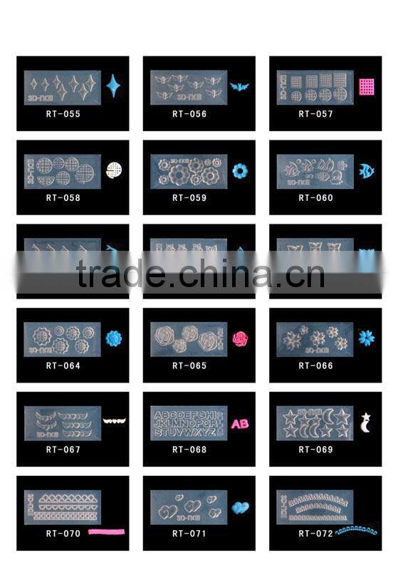 3D Crystal Nail Art Mold