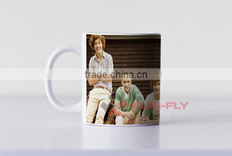 white custom sublimation printing 20oz. White Mug