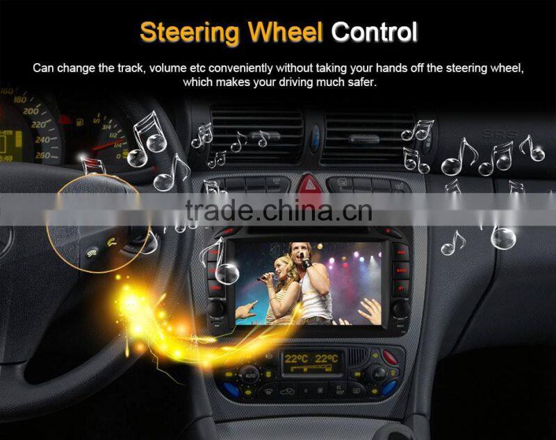 Wholesale price quad core Android 4.4 Car GPS for Mercedes Benz built in wifi bluetooth