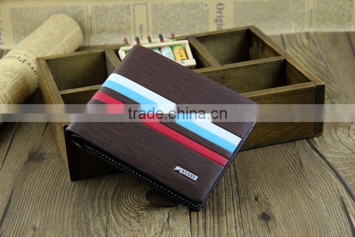 Mens PU Leather Wallet Pocket ID Credit Card Clutch Bifold Money Purse