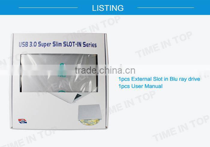USB3.0 External Slot Load Blu-ray Burner