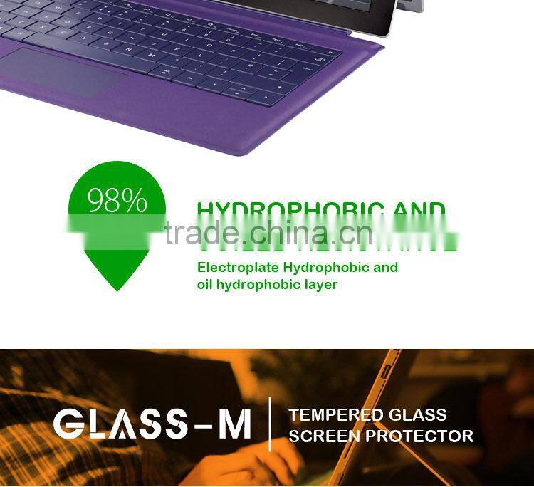 0.26mm laptop tempered glass screen guard for Surface Pro3