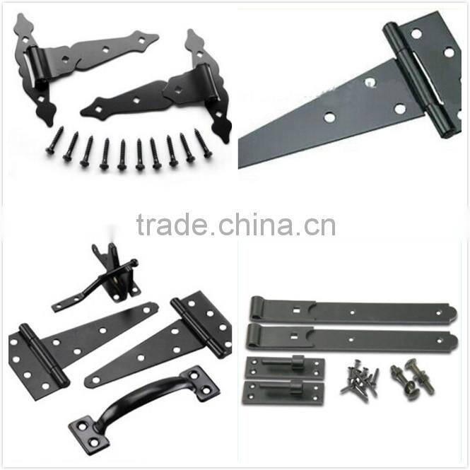 Yellow bright copper door hinges Bright light iron hinge