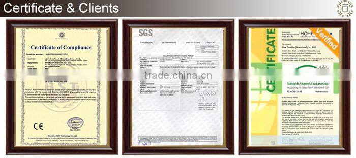 Woven Polyester Cotton Spandex Jacquard Lining Suit Fabric