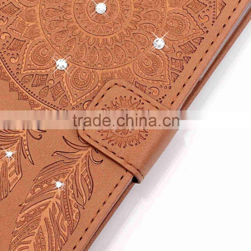 Express wallet cases smartphones with diamond for samsung mobile phones j7 prime