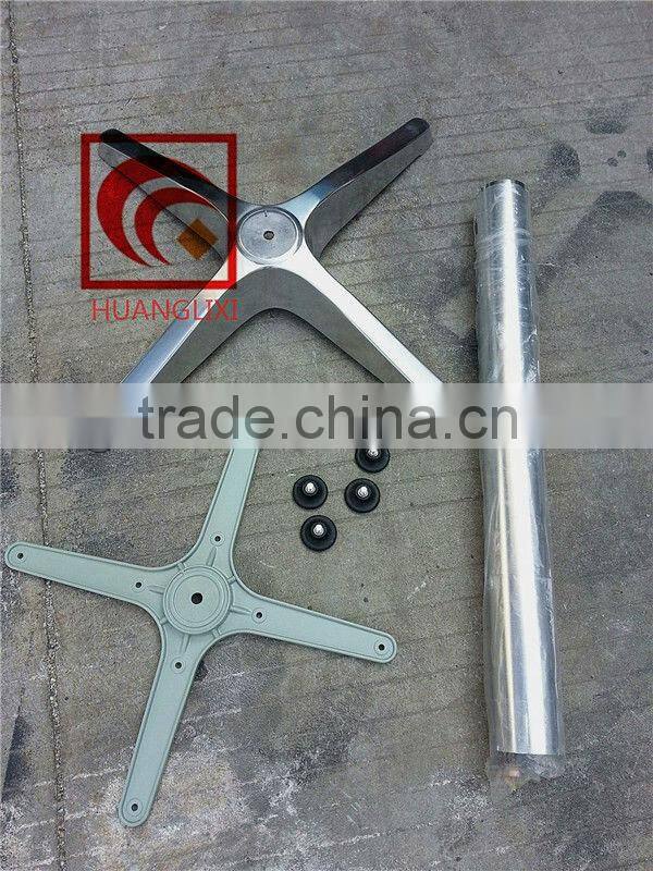 Aluminum cross eat foot, leisure table leg