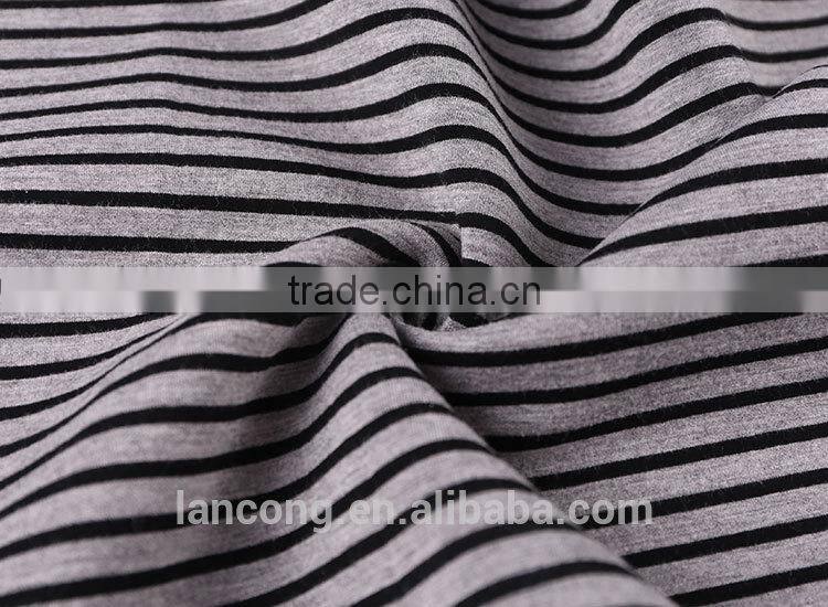 Fashion Spandex Beautiful Stretch Stripes Knit Fabric