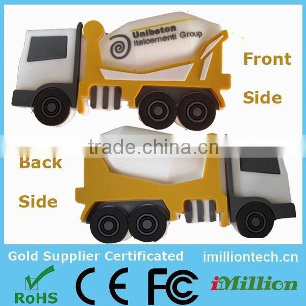 custom made memory usb mixer truck