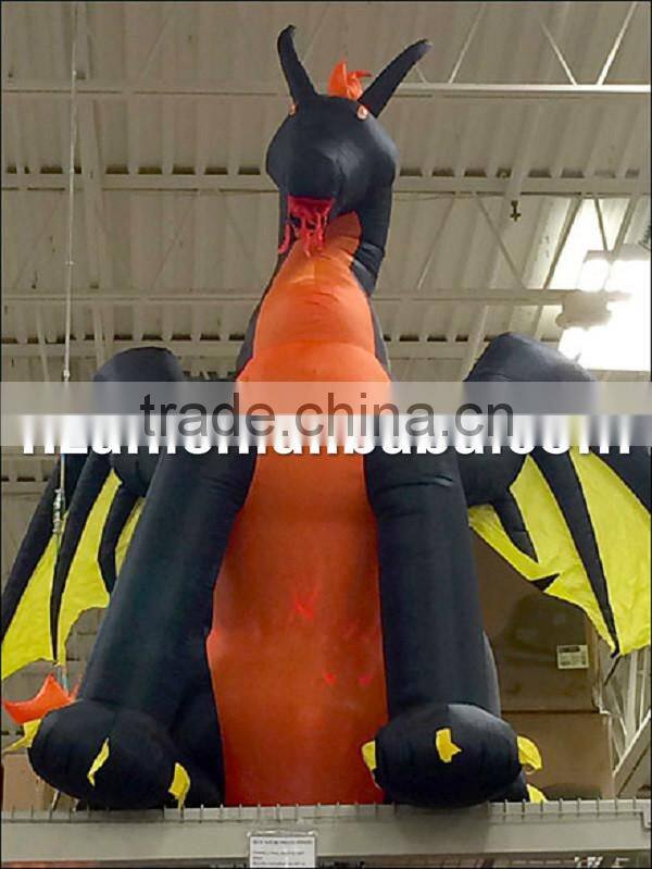 Halloween Inflatable Dragon for Outdoor Decoration