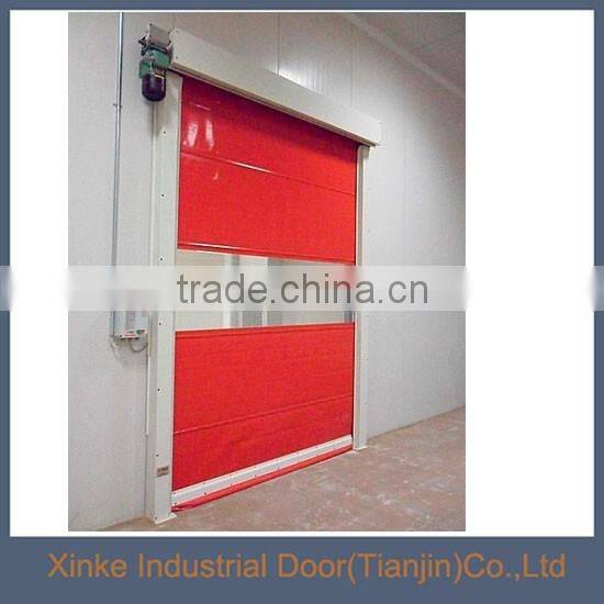 Tianjin Xinke Auto Sensing PVC High Speed Roll Up Doors HSD-106