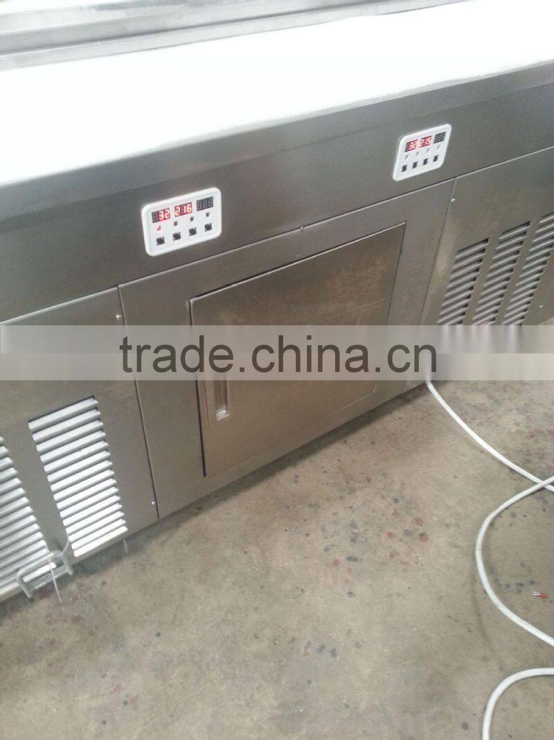 good taste fried ice cream roll machine wtih cheap price shipping to seaport