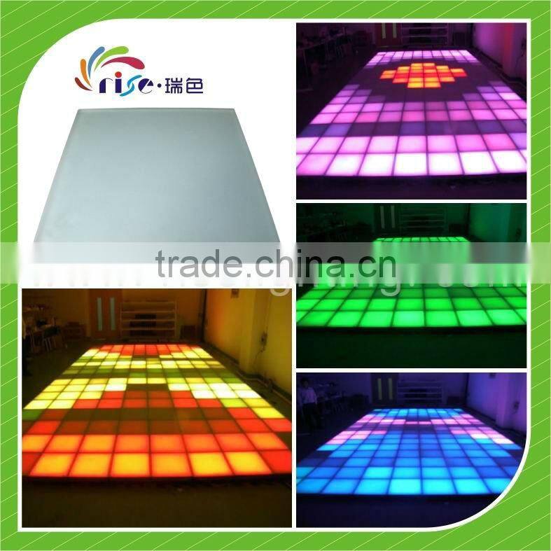 Light up LED square brick