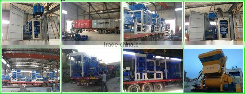 QT8-15 Good Quality intelligent hollow block machine ,low price block making machine saled in Africa
