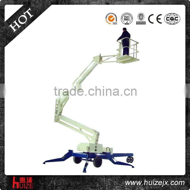 300kg 11m hydraulic manual scissor lift platform