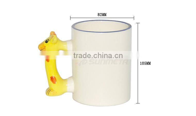 Sunmeta Sublimation Animal 11oz Cup , with Cattle Mugs