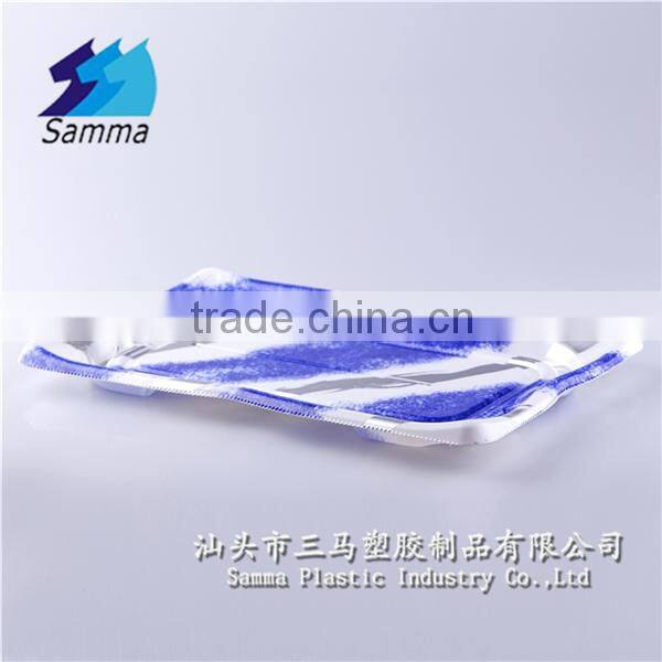 KW-0007ZC-B Plastic food tray with lid
