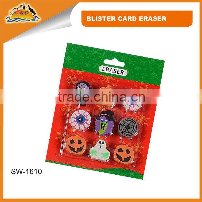 happy Wacky avatars,smiling face eraser set