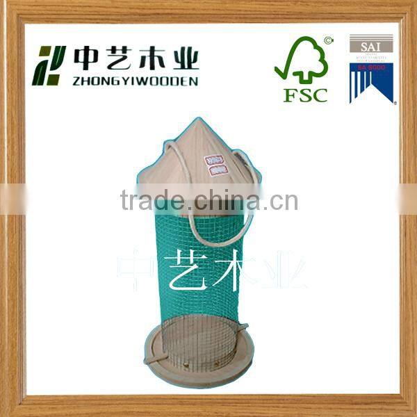 hot selling FSC&ISO9001&BSCI garden wild wooden carved bird cage house hotel