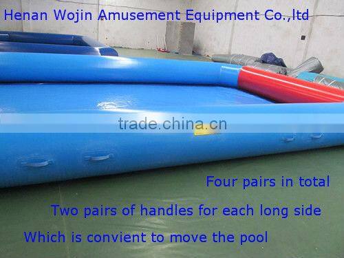 Hot water inflatable big pool