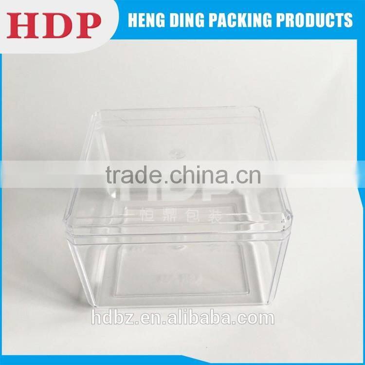 clear plastic cookie packaging box