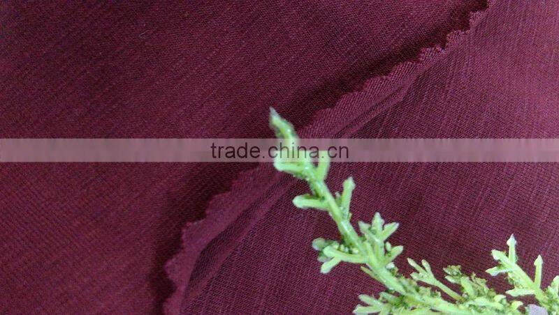 thick slub cotton 173cm*215g/m2 for garments ZH1126