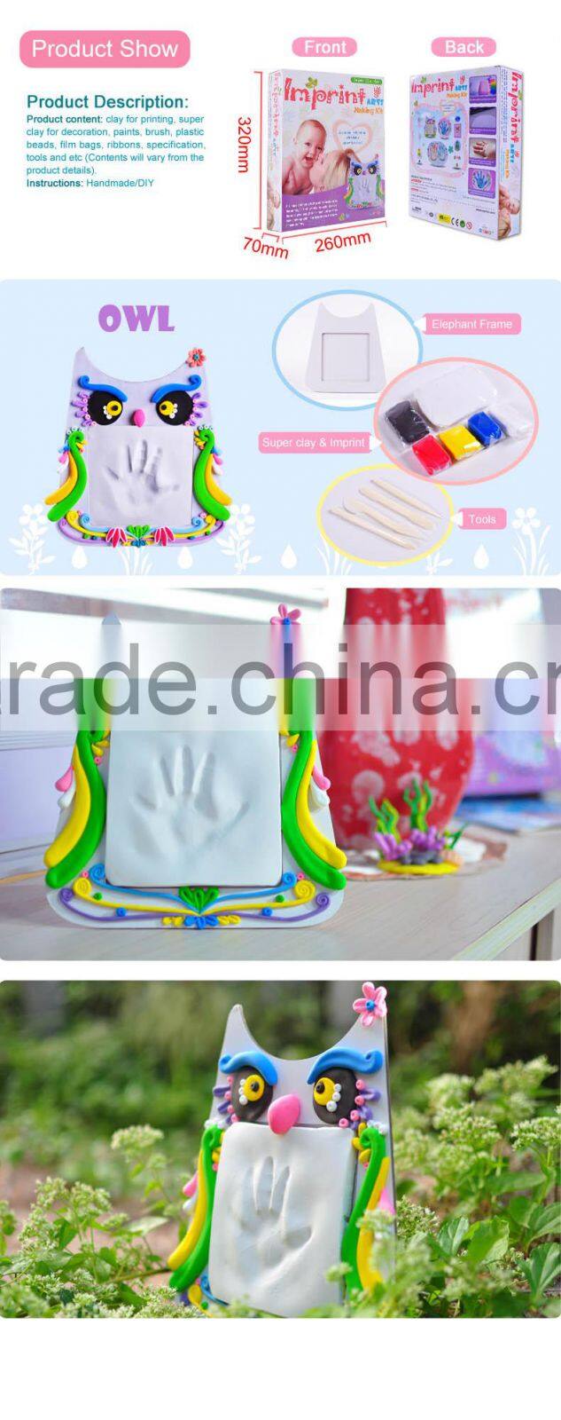 China Wholesale Baby Soft Toy Handprint Keepsake
