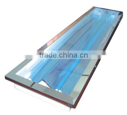 Straight embedded purified fixture lamp