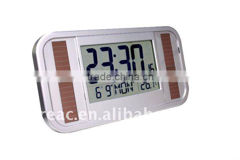 (RC020) Solar Radio Controlled Wall Clock