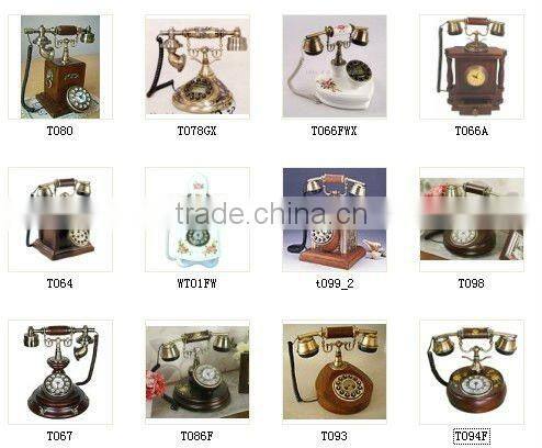 Old Style Telephone Decor Novelty Corded Phones For Home