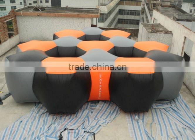 Laser tag games inflatable maze
