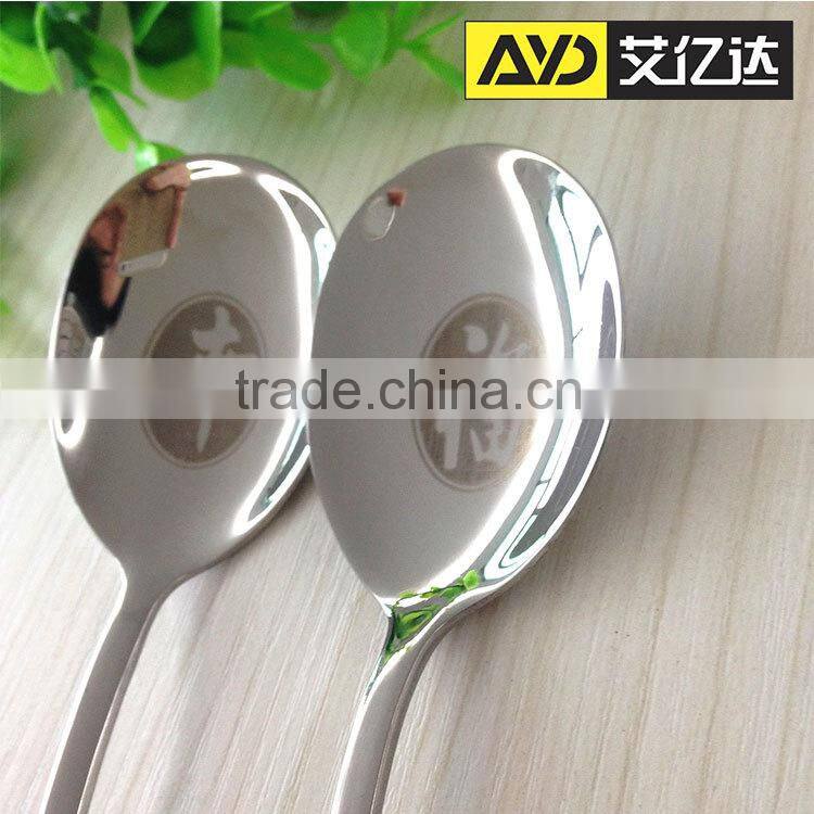 Korean spoon ! stainless steel silver cutlery wholesale