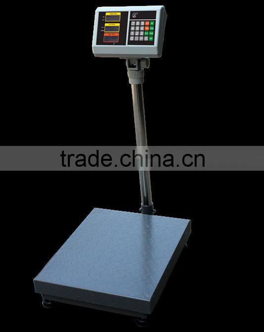 Double led display vegetables fruits electronic price platform scale
