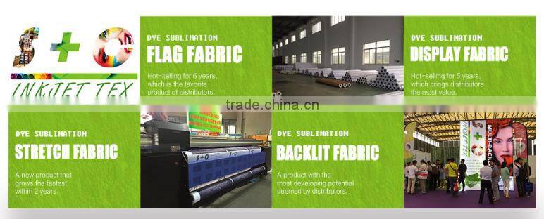 popular injection printer polyester fabric for outdoor flag