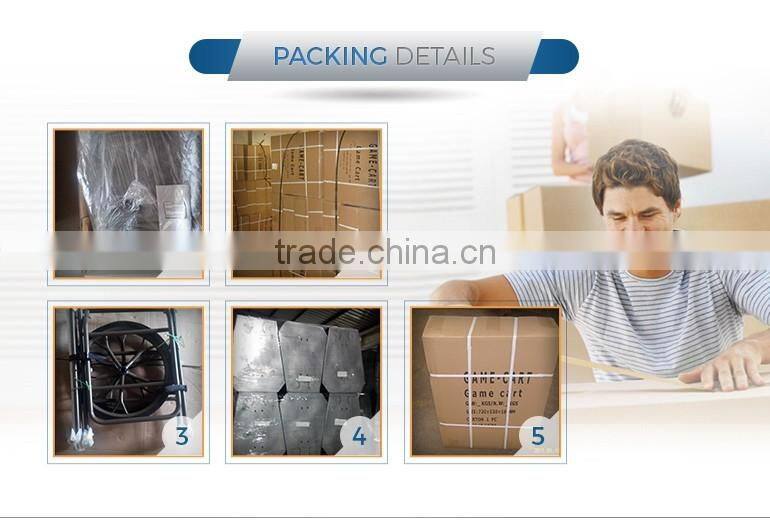 500lbs High Quality Steel Hunting Game Cart/Hunting Game Carrier/ Hunting Deer Cart