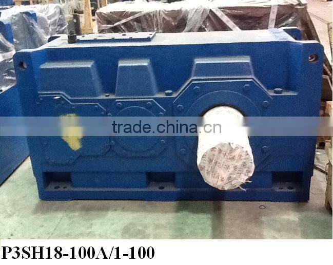 China PV power transmission helical gear reducer for crane